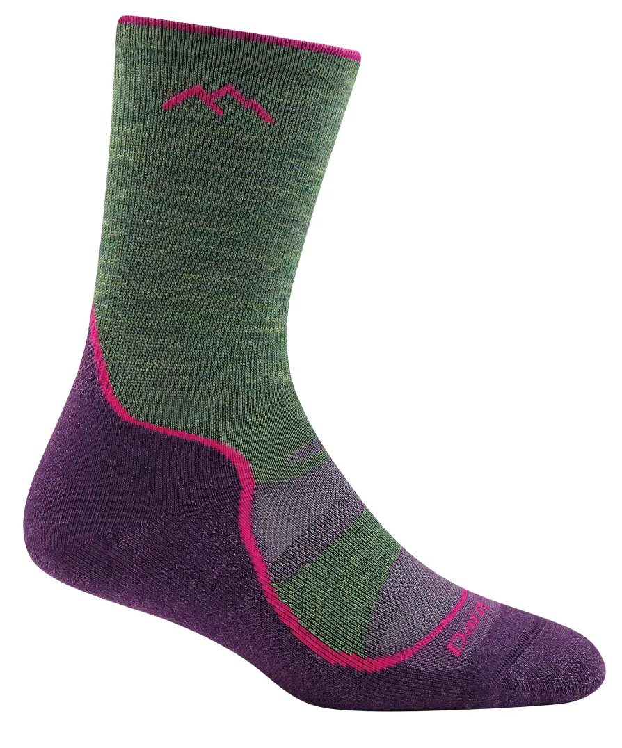 Darn Tough Women's Light Hiker Micro Crew Hiking Socks 1967
