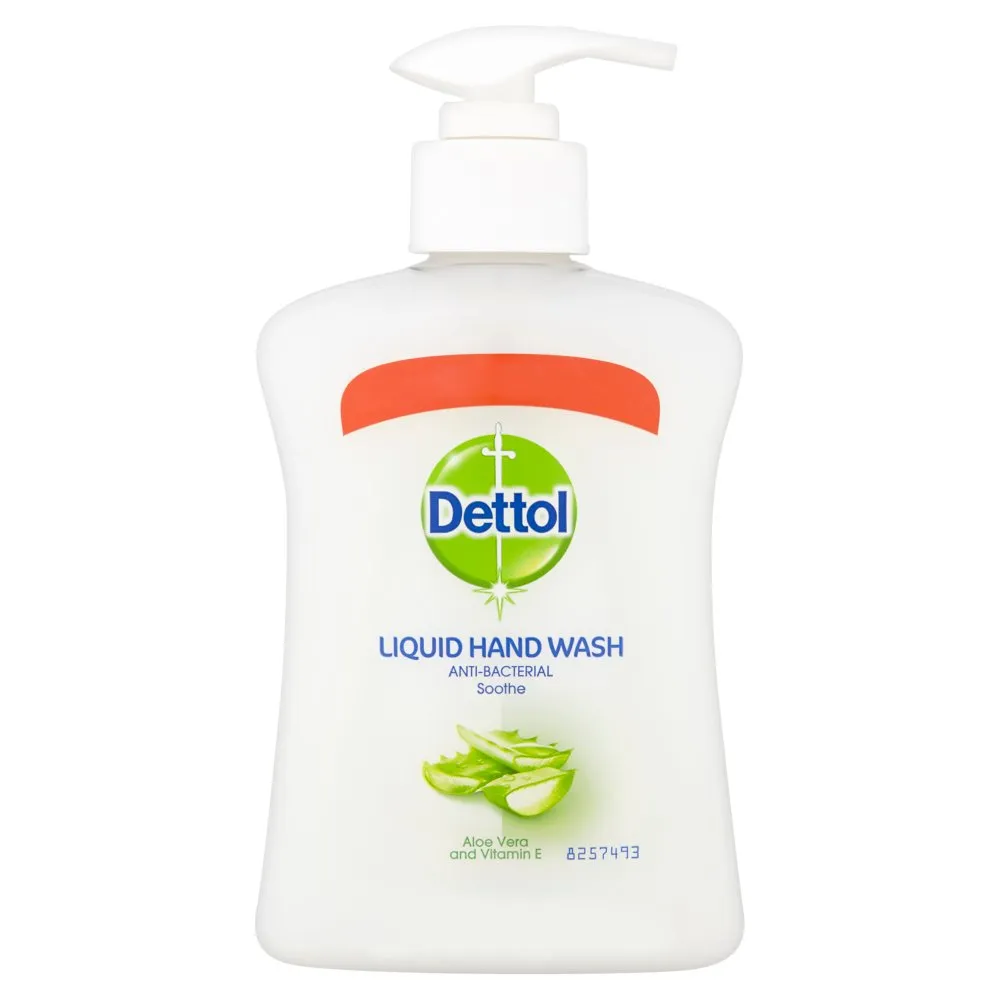 Dettol Hydrate Liquid Hand Wash Aloe Vera 250ml (Case of 6)