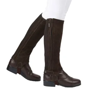 Dublin Childs Suede Half Chaps
