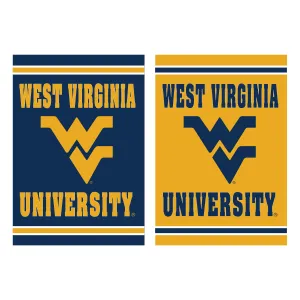 Embossed Suede Flag, GDN Size, West Virginia University,14es967