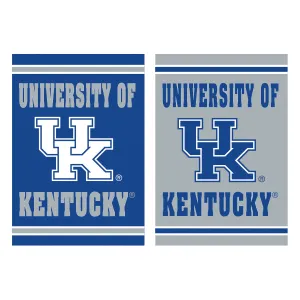 Embossed Suede Flag, House Size, University of Kentucky,13es944