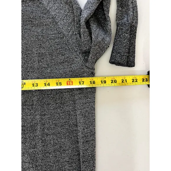 Equipment Femme Womens Metallic Wool Blend Pullover Sweater M Lightweight Office