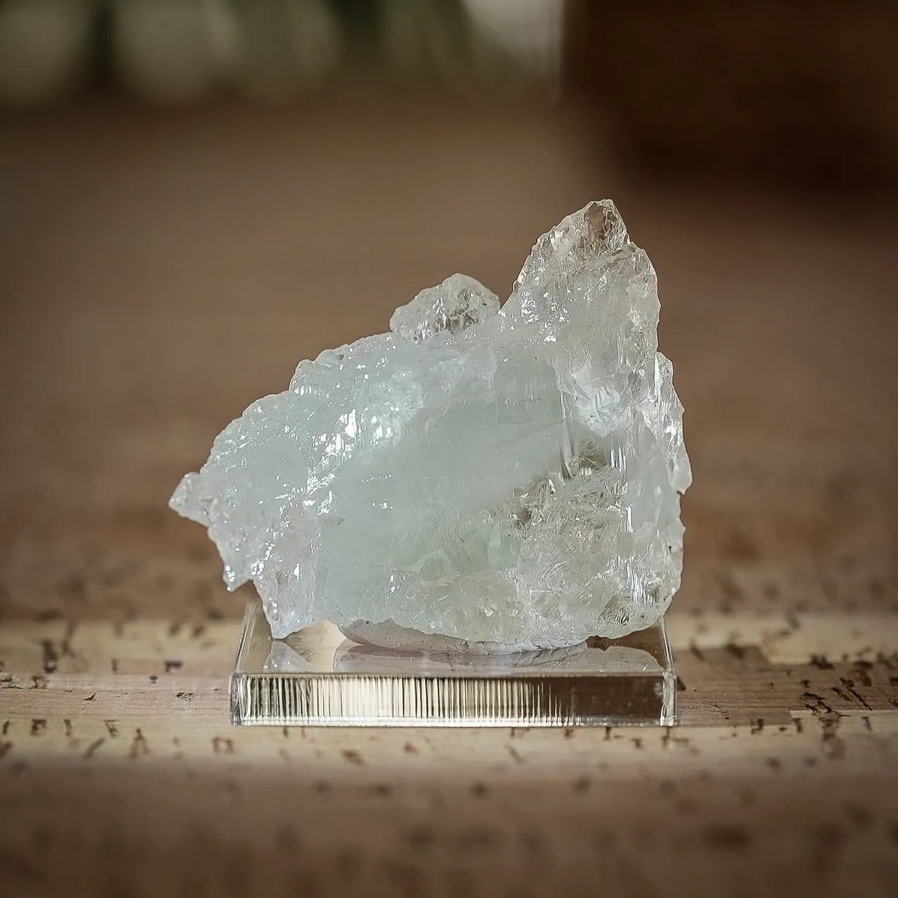Etched Beryl var. Aquamarine, Minas Gerais, Brazil, 146ct