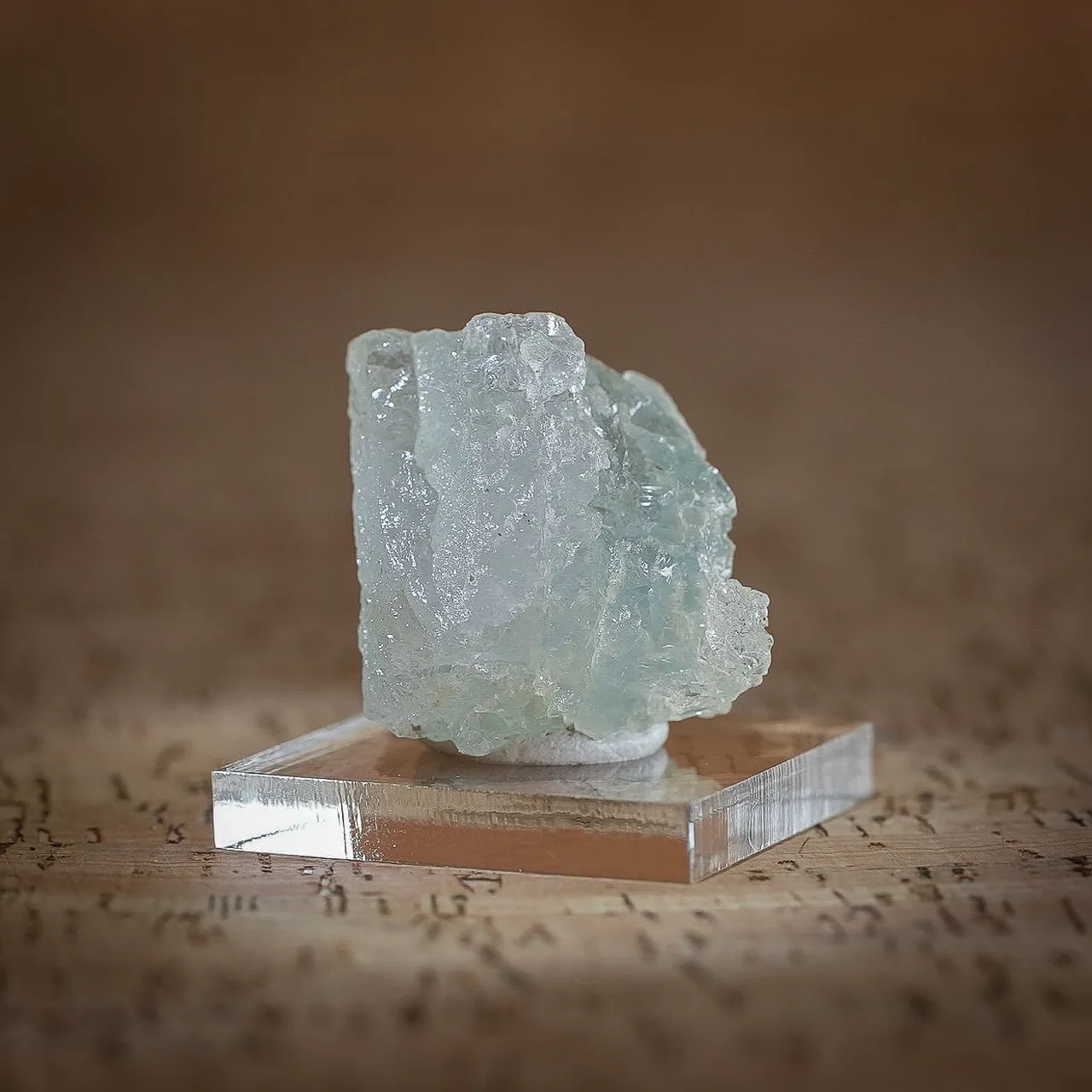 Etched Beryl var. Aquamarine, Minas Gerais, Brazil, 148ct