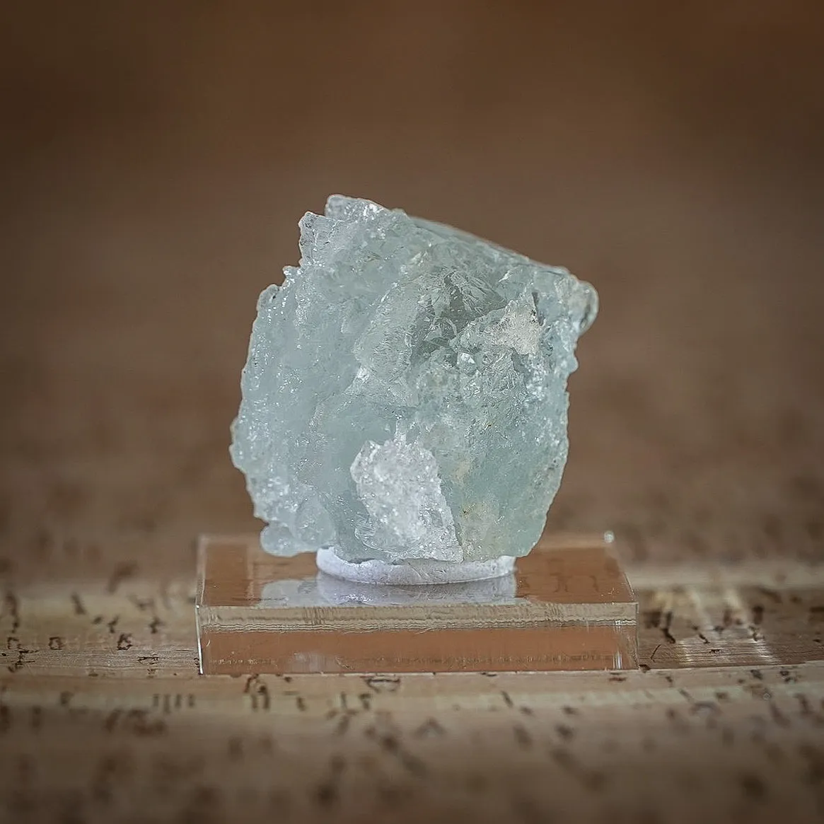 Etched Beryl var. Aquamarine, Minas Gerais, Brazil, 148ct