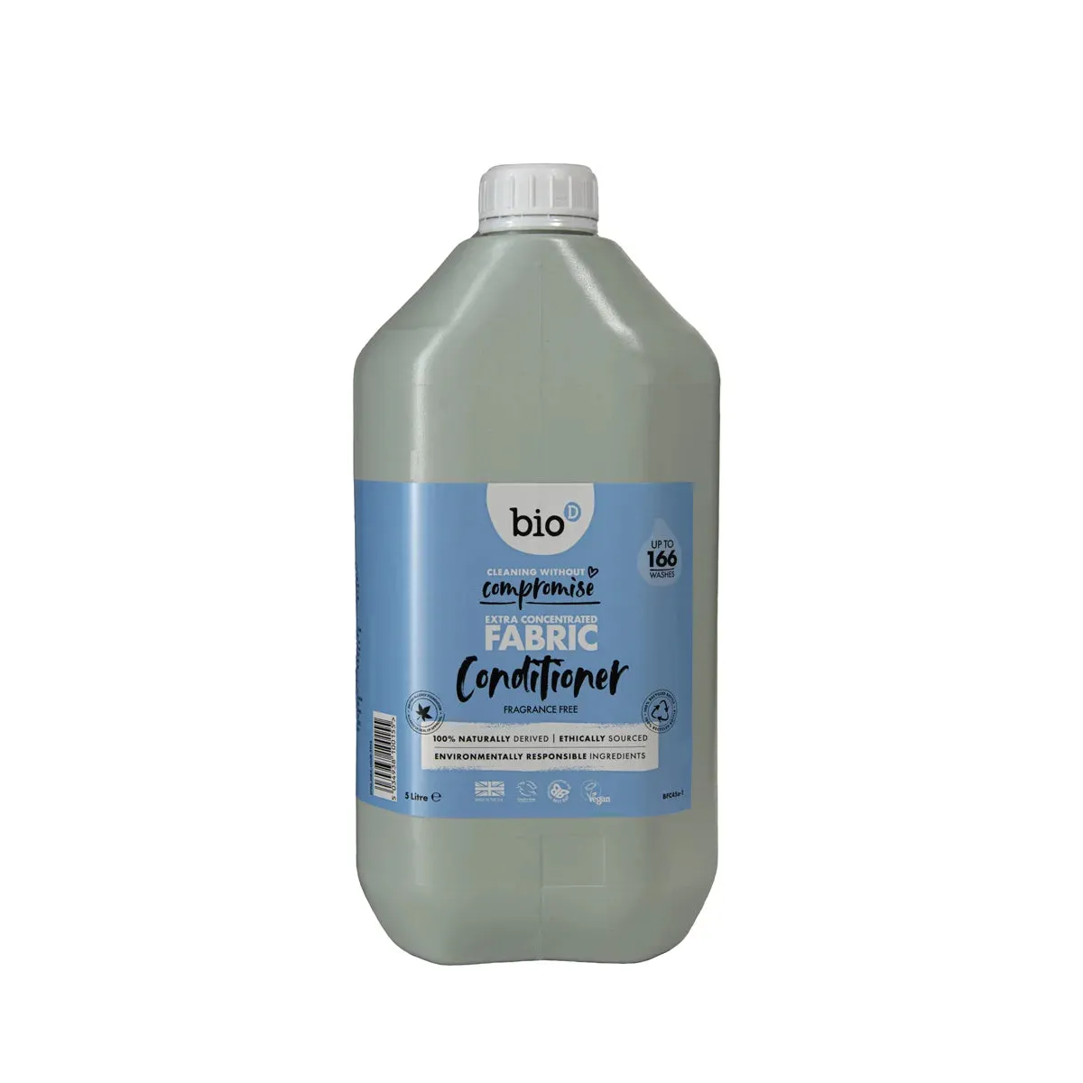 Fabric Conditioner Fragrance Free 5 litres