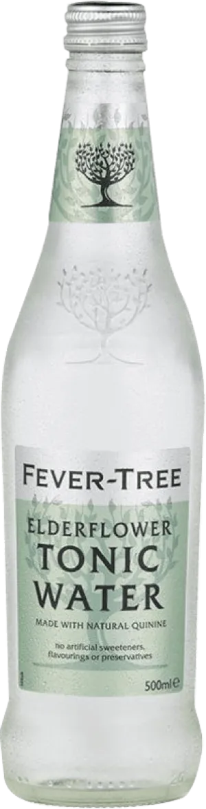 Fever Tree Elderflower Tonic 50cl Bottle