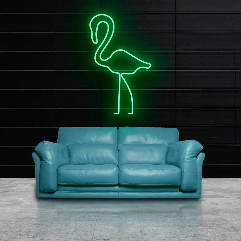 FLAMINGO Neon Sign Light