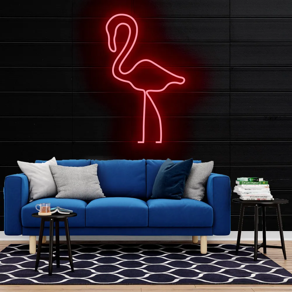 FLAMINGO Neon Sign Light