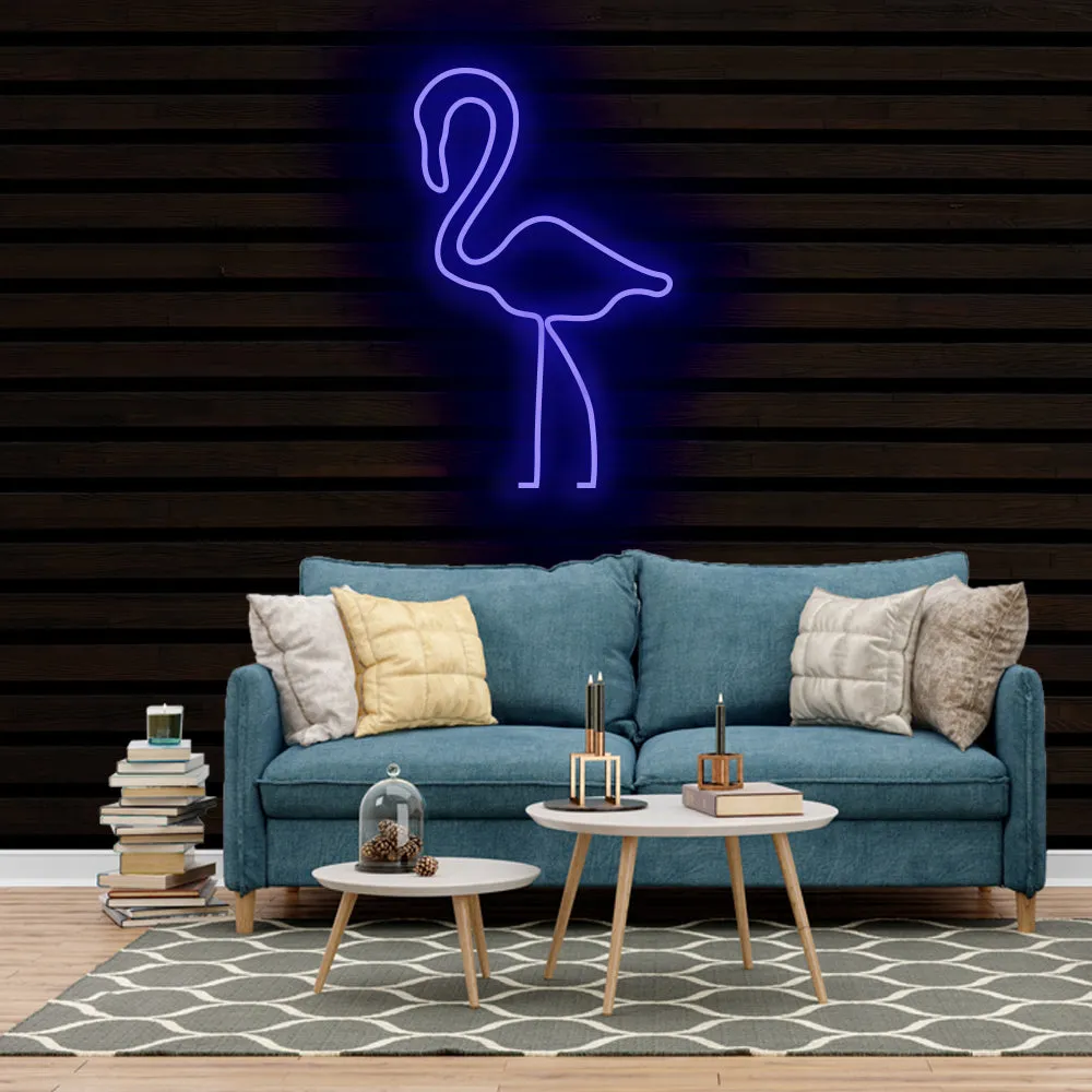 FLAMINGO Neon Sign Light