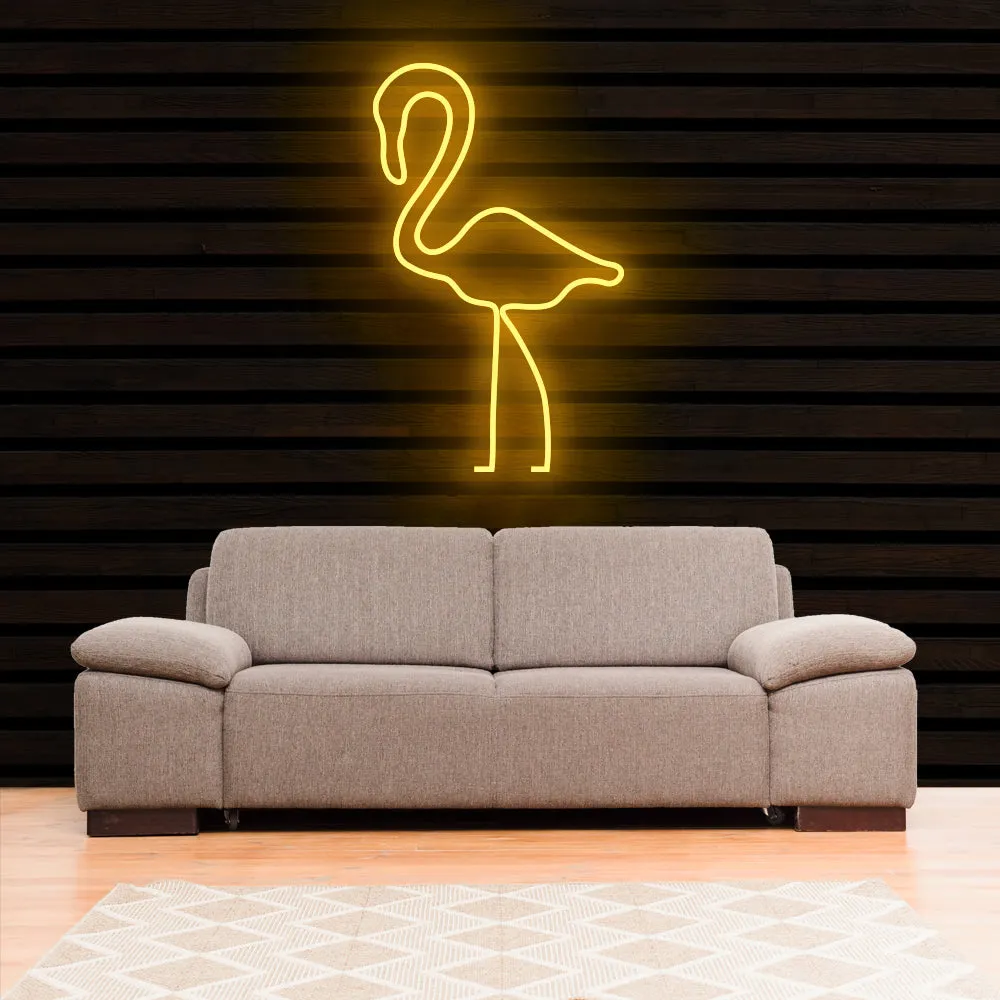 FLAMINGO Neon Sign Light