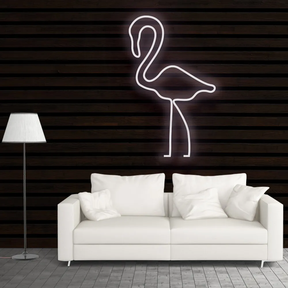 FLAMINGO Neon Sign Light