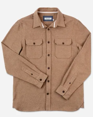 Flannel - Utility Shirt - Camel - H3