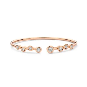 FLEXIBLE DIAMOND CUFF BRACELET