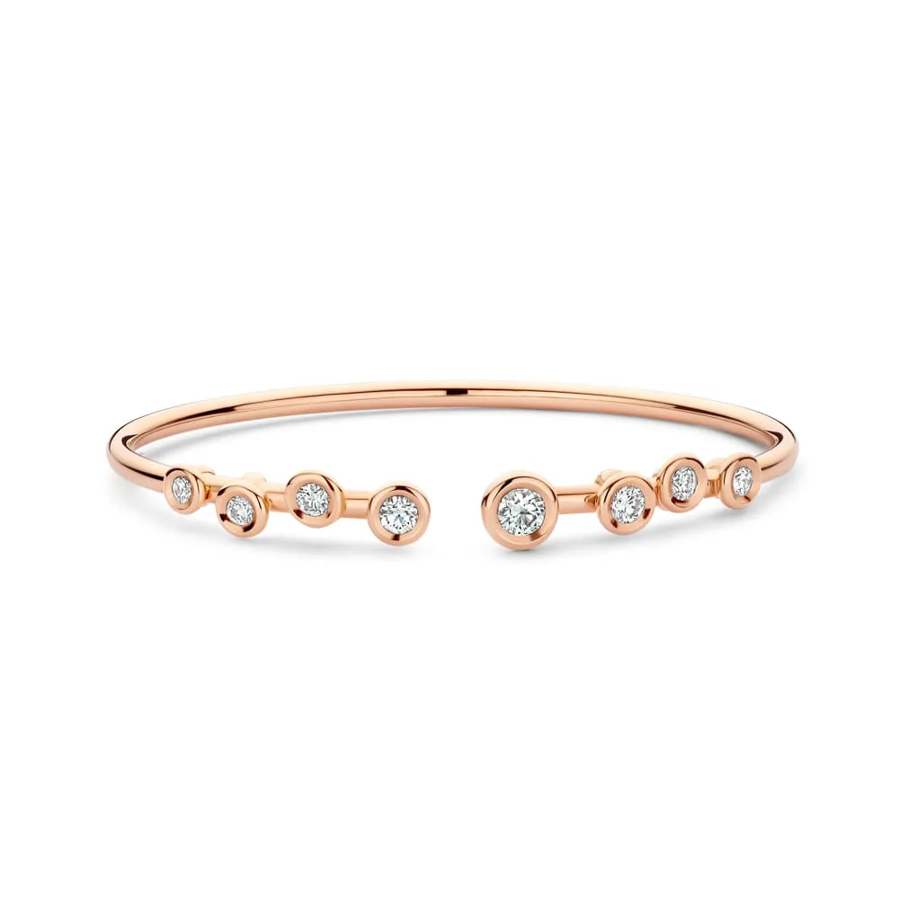 FLEXIBLE DIAMOND CUFF BRACELET