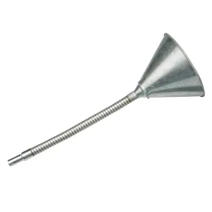 Flexible Steel Funnel 150mm Silverline 868860 - Lifetime Warranty