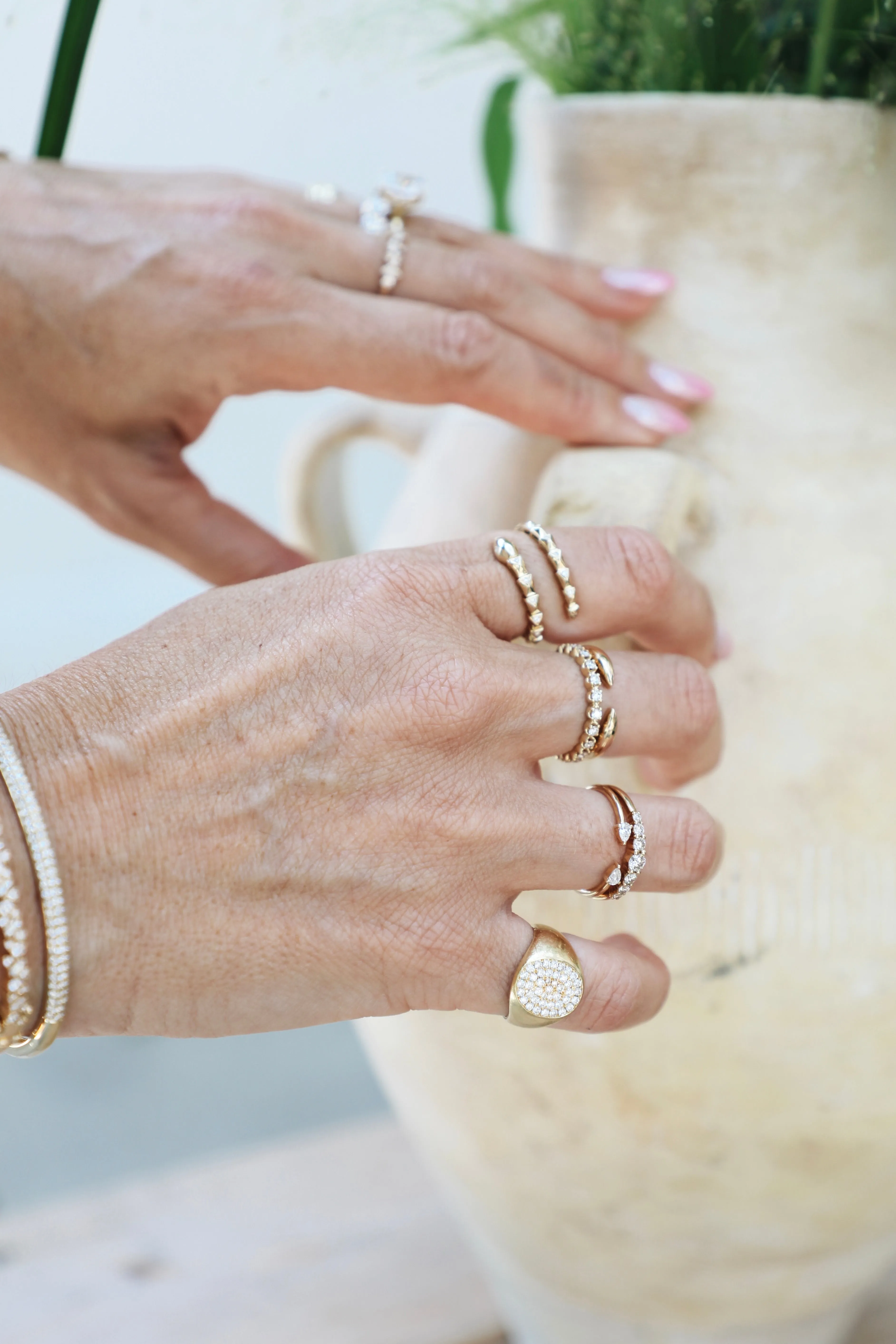Flexible Wrap Around Snake Ring
