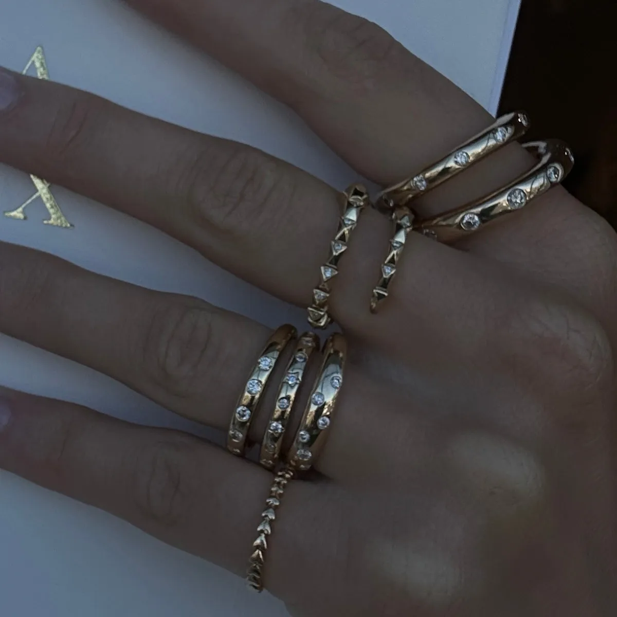 Flexible Wrap Around Snake Ring