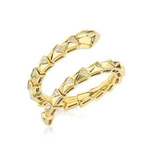 Flexible Wrap Around Snake Ring