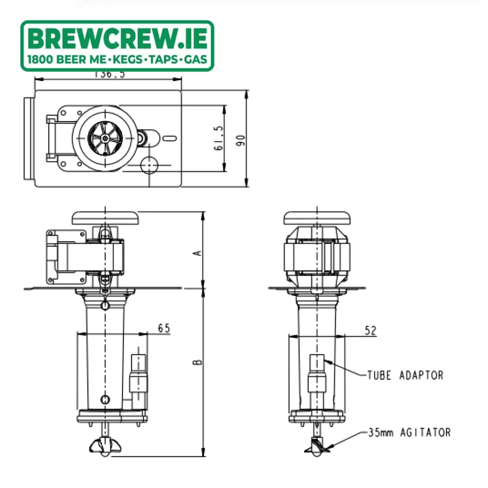 Flojet - SPC8/2 - No. 2 Pump (IMI PLATE)