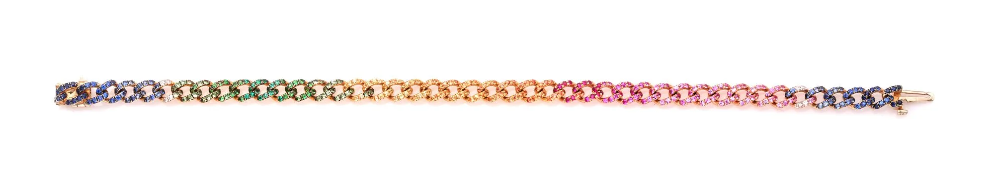 Floridita Multi-Colored Sapphire Bracelet