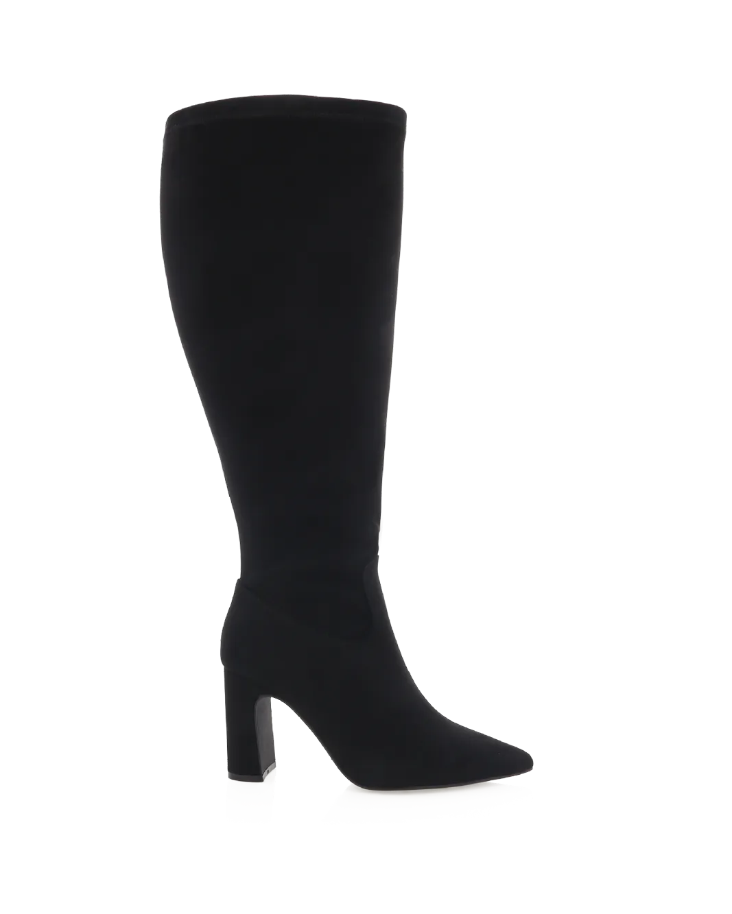 FREDDY CURVE - BLACK SUEDE