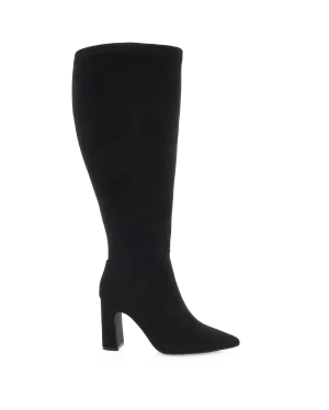 FREDDY CURVE - BLACK SUEDE