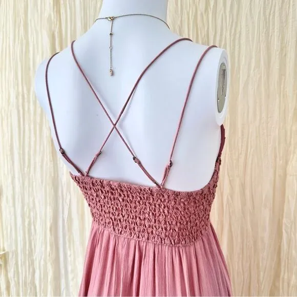 Free People Adella Lace Slip‎ Dress Size Small NEW