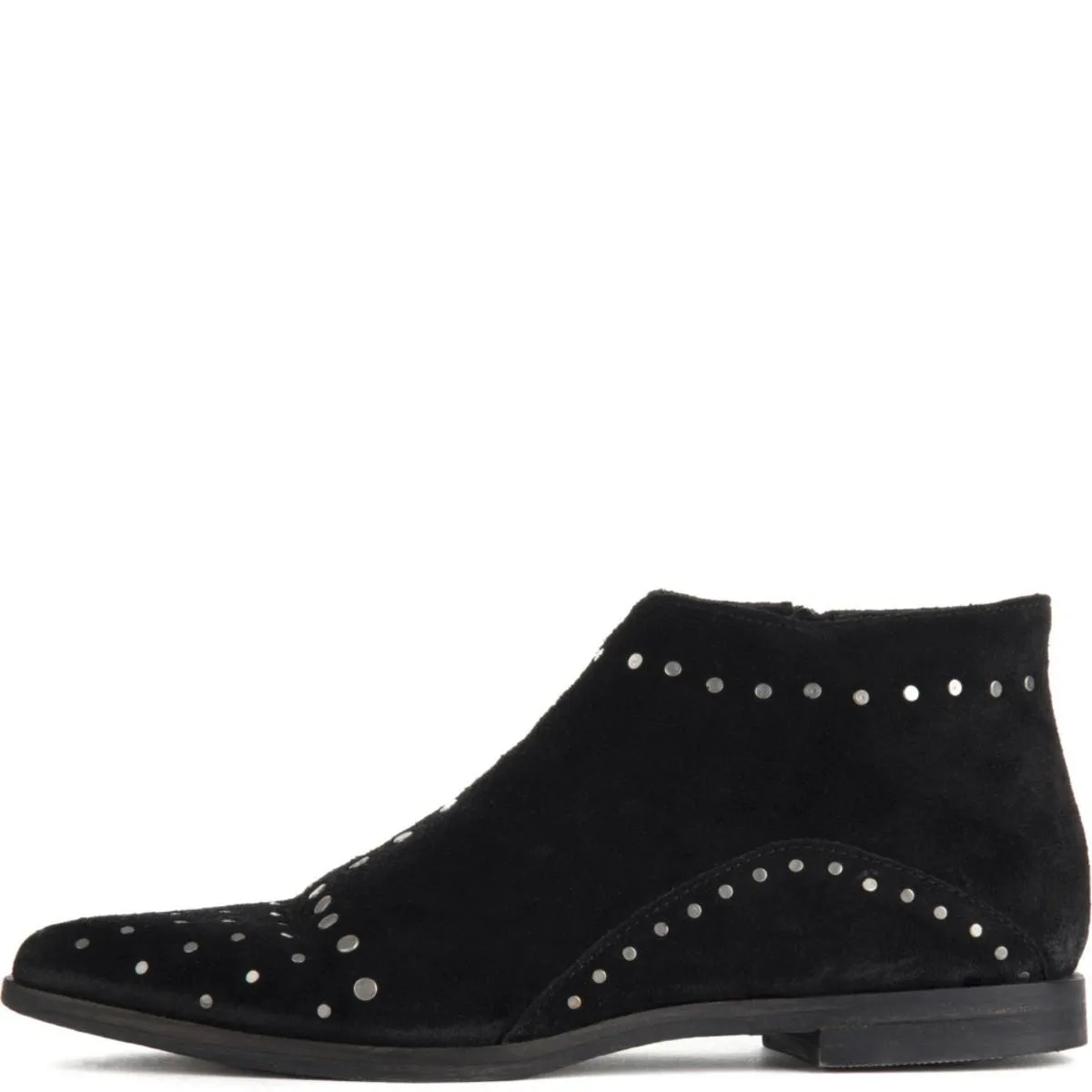 Free People Aquarian Black Ankle Boots Black