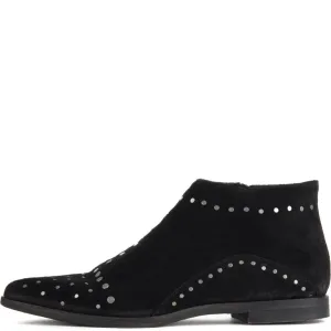 Free People Aquarian Black Ankle Boots Black