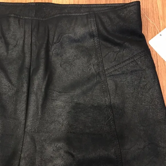 Free People Heatwave Faux Suede Bike Shorts Size S