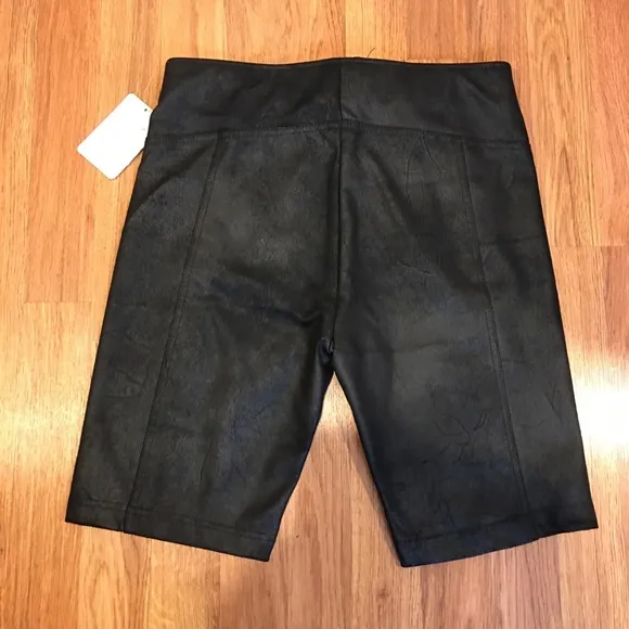 Free People Heatwave Faux Suede Bike Shorts Size S