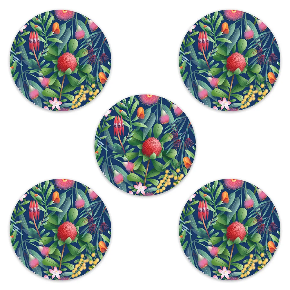 Freestyle Libre Native Flowers Design Patches