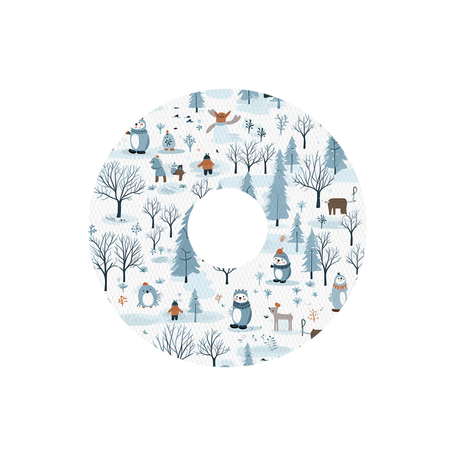 Freestyle Libre Winter Animals Mix Design Patches