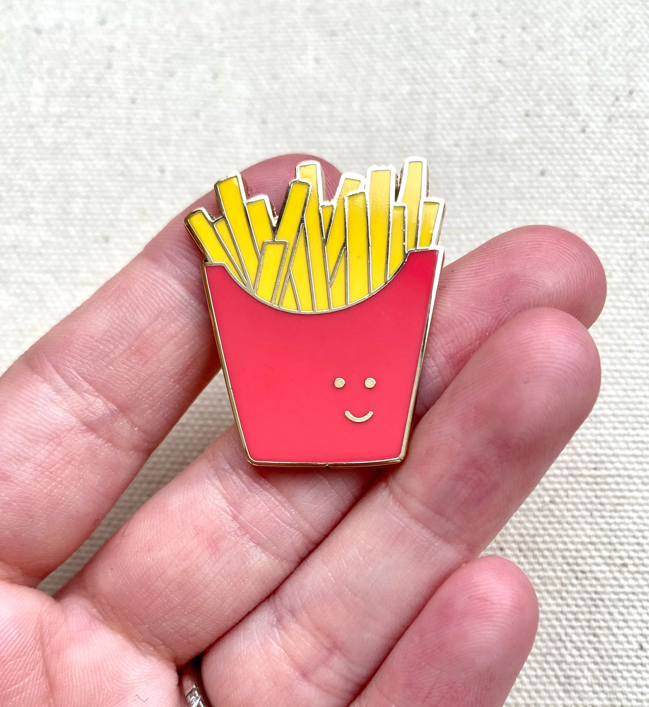 Fries Enamel Pin