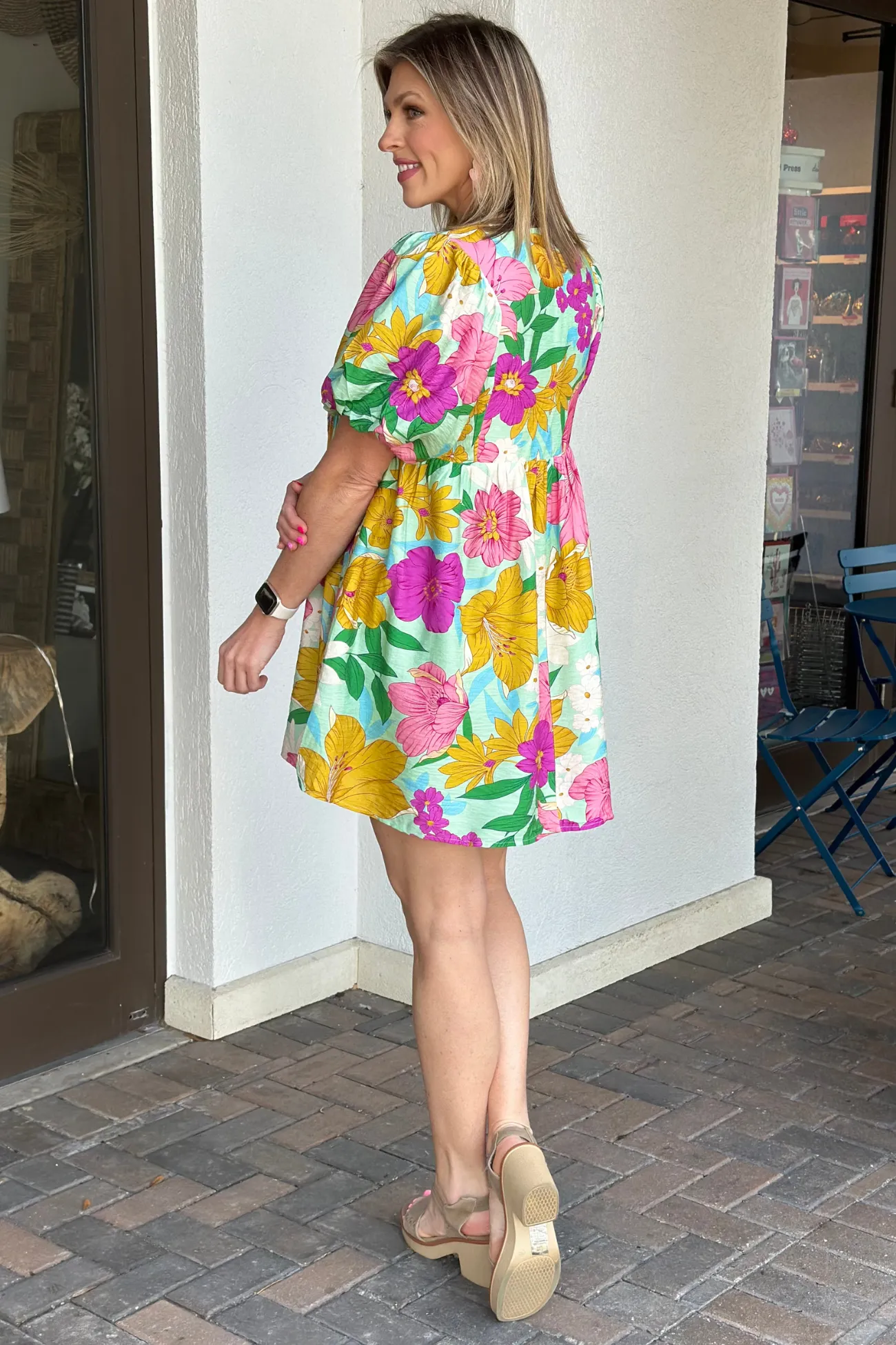 Garden Bliss Babydoll Dress