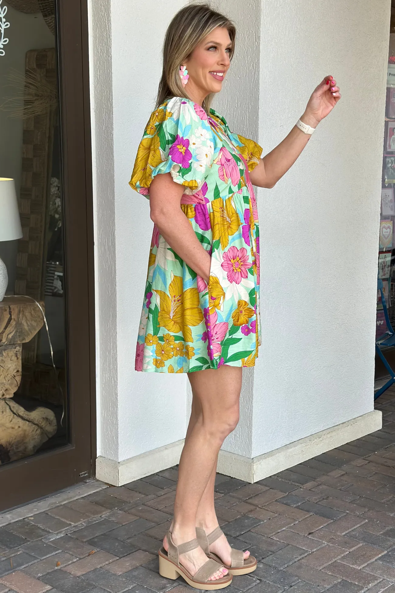 Garden Bliss Babydoll Dress