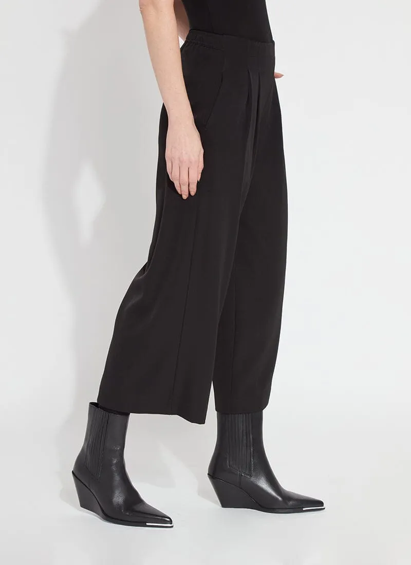 Giselle Pleated Culotte Pant (25" Inseam)