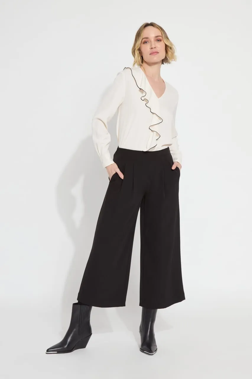 Giselle Pleated Culotte Pant (25" Inseam)