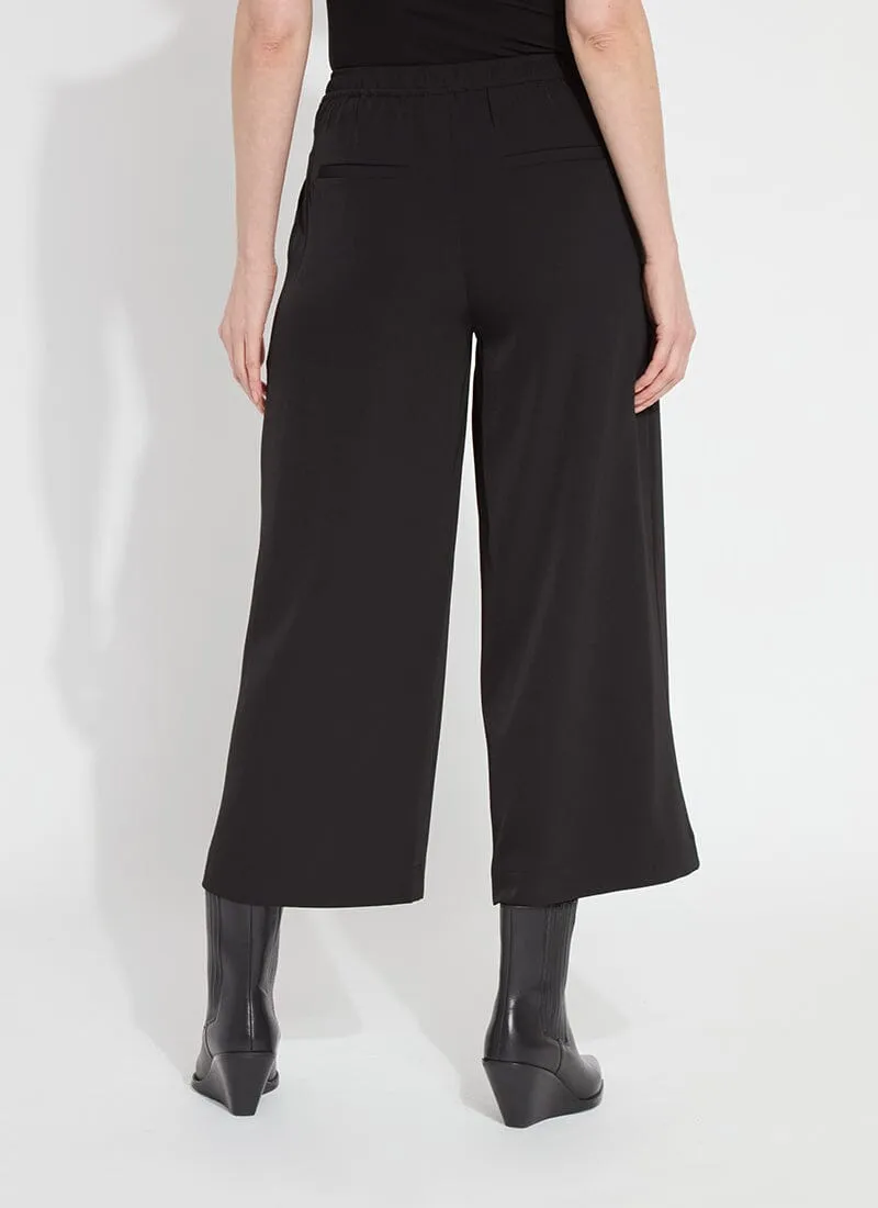 Giselle Pleated Culotte Pant (25" Inseam)