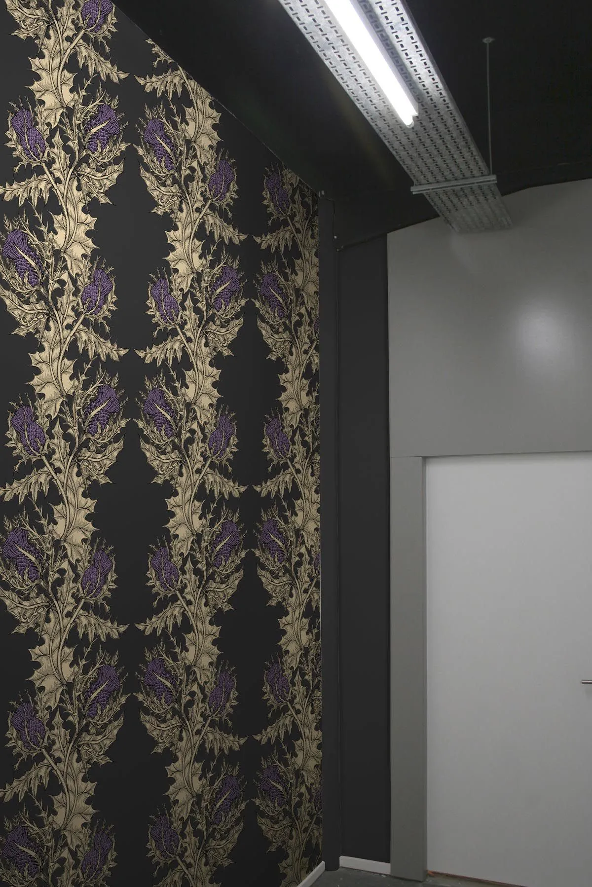 grand thistle wallpaper