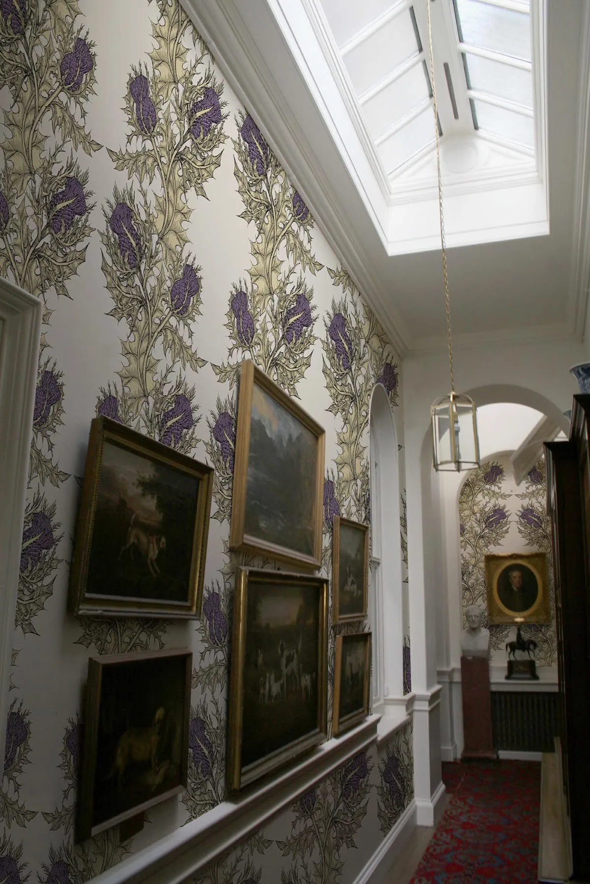 grand thistle wallpaper