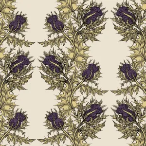 grand thistle wallpaper