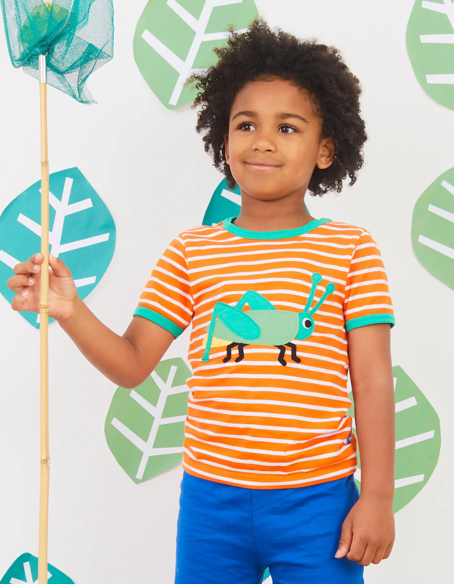 Grasshopper Applique SS T-Shirt