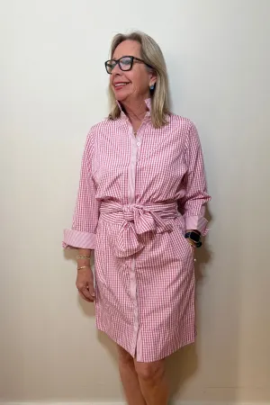 GRETCHEN SCOTT | Breezy Blouson Dress -Pink