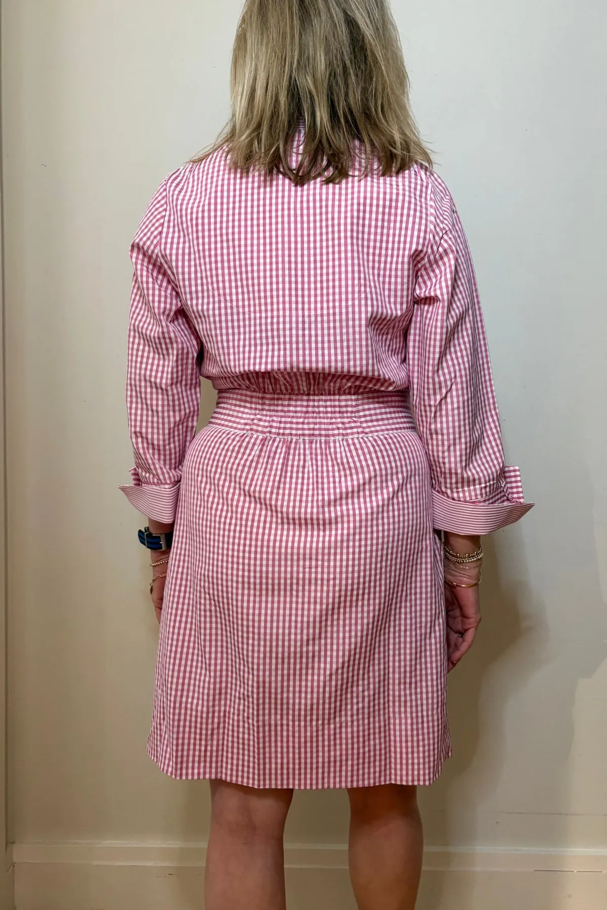 GRETCHEN SCOTT | Breezy Blouson Dress -Pink