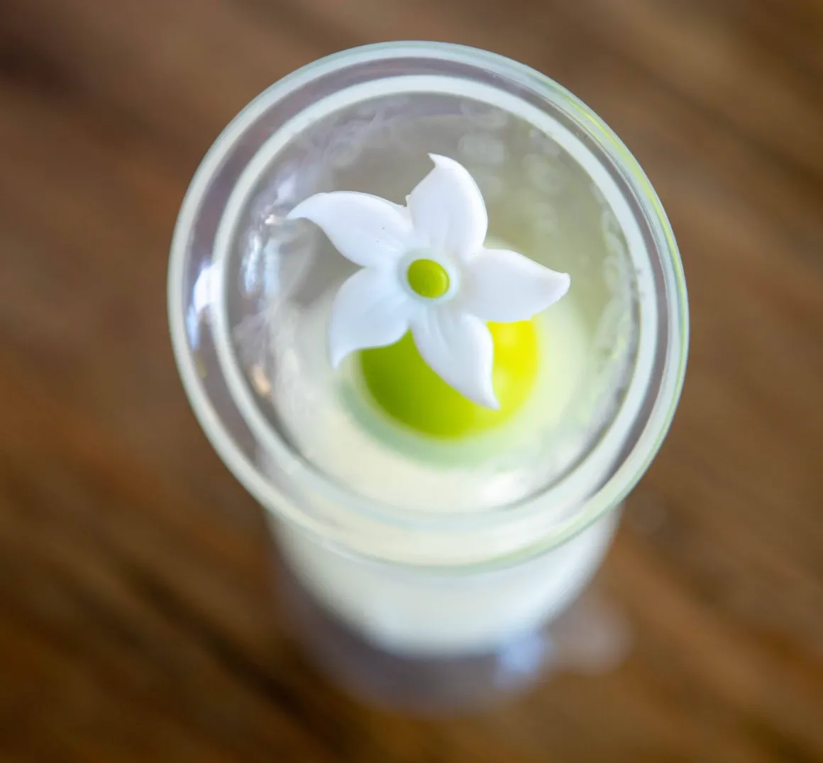 Haakaa Silicone Pump   White Flower Stopper