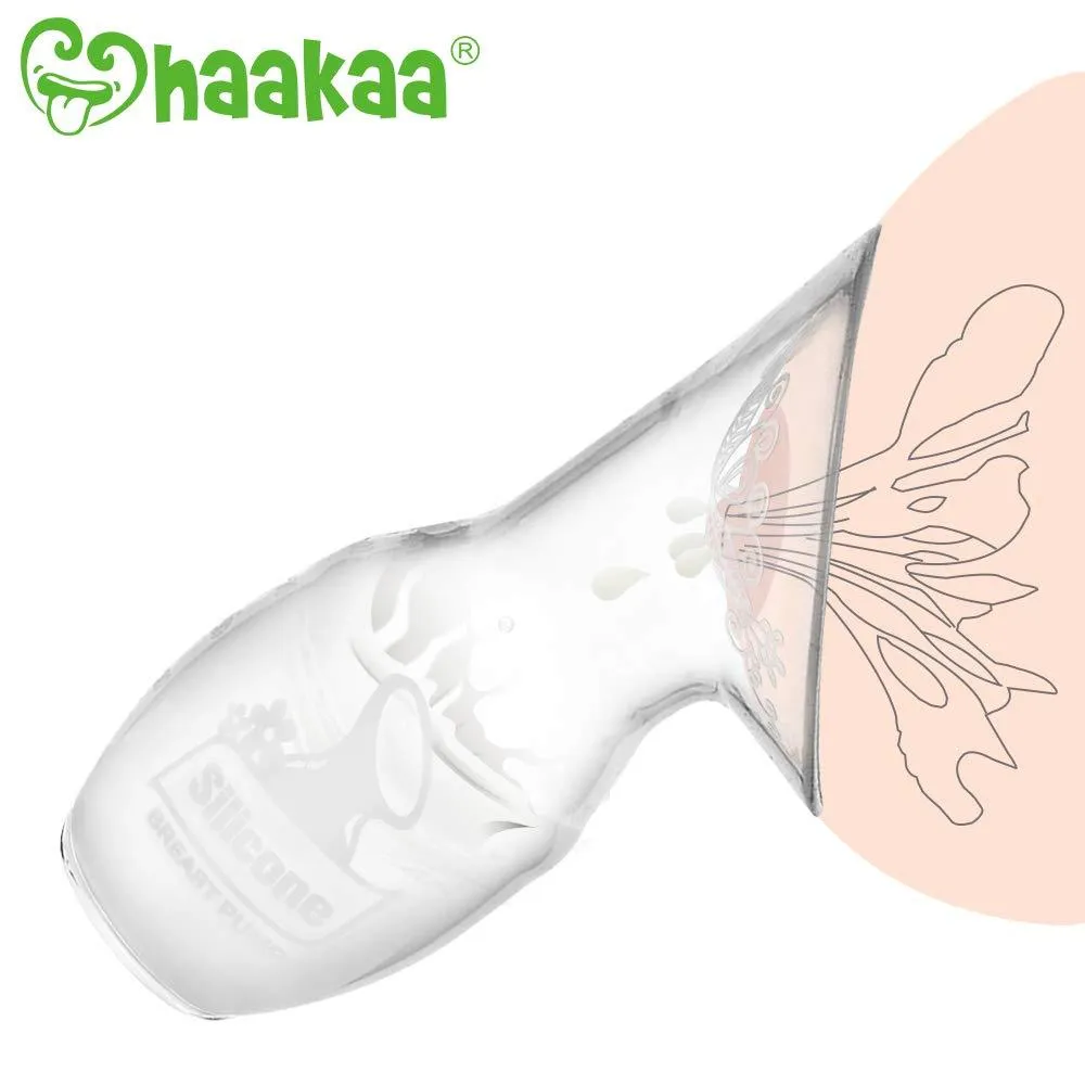 Haakaa Silicone Pump   White Flower Stopper