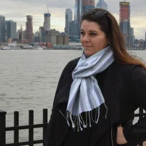 Hand Woven Cozy Cotton Scarf | Paloma