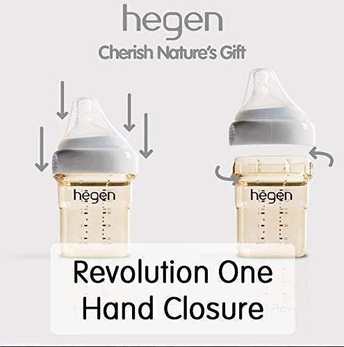Hegen PCTO  150ml/5oz Feeding Bottle PPSU Slow Flow Teat